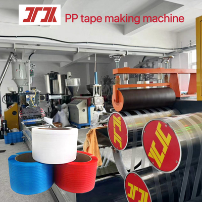 Machinerie pour la fabrication de courroies en PP, extrudeuse en PP largeur 5-19 mm