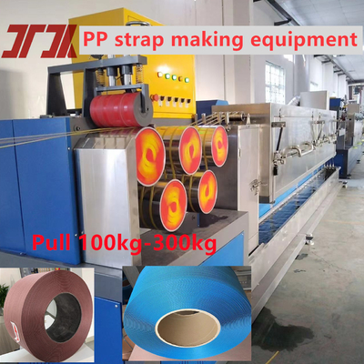 Machine de fabrication de sangles en PP de 5 à 19 mm avec ISO et enrouleur automatique