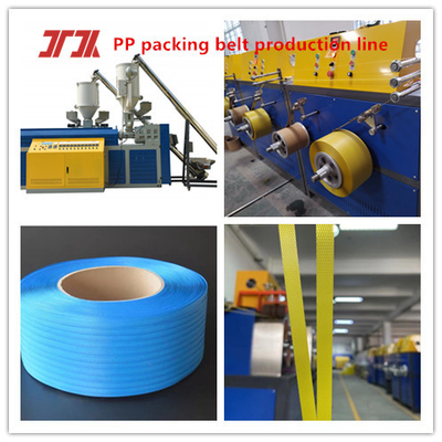 Machines à bandes automatiques Machines à bandes en plastique PP Machines à bandes en plastique PP Extrudeuse pour contrôle PLC