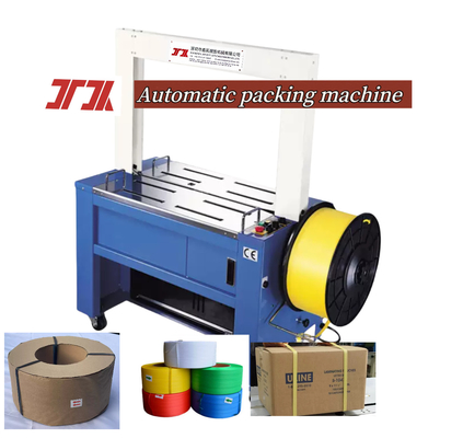 Machine de cerclage automatique en ligne sans opérateur - Machine de cerclage PP ultra-mince avec une largeur de 5 à 15 mm