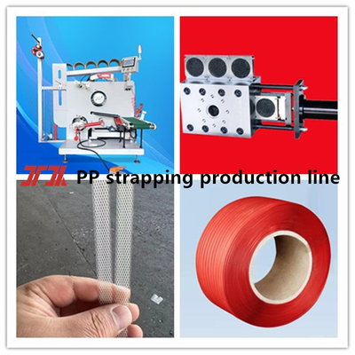 Fabrication de machines en plastique ligne de production de sangles en PP machine à enroulement automatique SKD-11 roue en relief