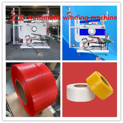 Machinerie pour la fabrication de bandes d'acier en plastique