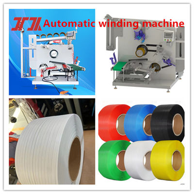 Machinerie pour le plastique 9-25 mm ligne de production de bandes d'acier en plastique PET Servo machine à enroulement automatique
