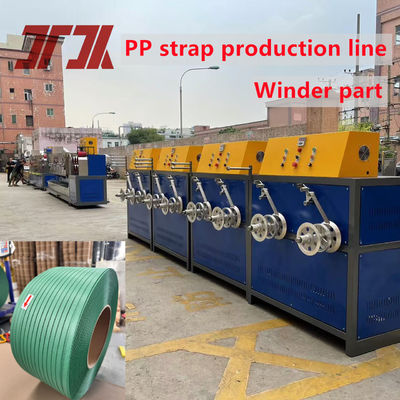 Utilisation simple de machine d'extrusion de ceinture d'emballage de courroie de la vis pp pour renforcer l'emballage