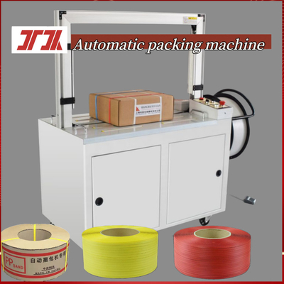 Machine automatique de fixation en plastique en PP Machine de fixation entièrement automatique Machine de fixation en haute plateforme Machine de fixation en carton Machine de fixation en carton pendant 1,8 seconde / bande