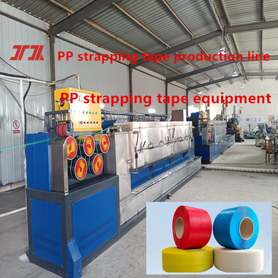 L'équipement de fixation en PP PP équipement de fixation en plastique PP ligne de production de fixation en PP système de commande PLC de l'extrudeur PP
