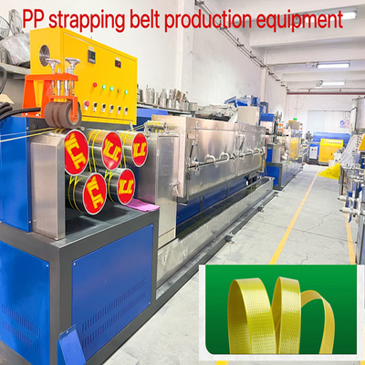 Fourniture d'extrudeurs en plastique PP équipement de fixation PP équipement d'emballage PP pour système de commande PLC