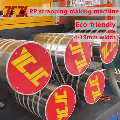 Équipement de fabrication de sangles en plastique en PP Extrudeuse pour échangeur d'écran automatique PLC