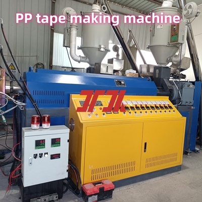 Extrudeuse à grande vitesse ligne de production de rubans d'emballage en PP Machine de production de rubans d'emballage en PP Pour le panneau de commande PLC