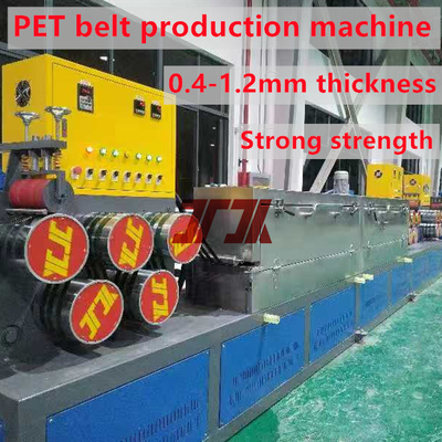 Ligne de production de ceinture d'emballage en PET sur mesure de 9-32 mm avec échangeur d'écran non-stop