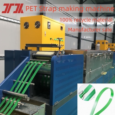 350 kg/h Machine de fabrication de sangles en PET avec système de mémoire de paramètres Fabrication de sangles en PET Utilisation pour les palettes