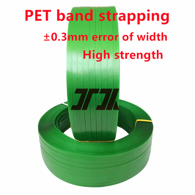Ceinture d'emballage en PET en relief lisse Utilisation pour les palettes