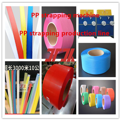 Machinerie plastique PP extrudeuse PP bande de fixation de la machine de fabrication pour la machine de fixation automatique