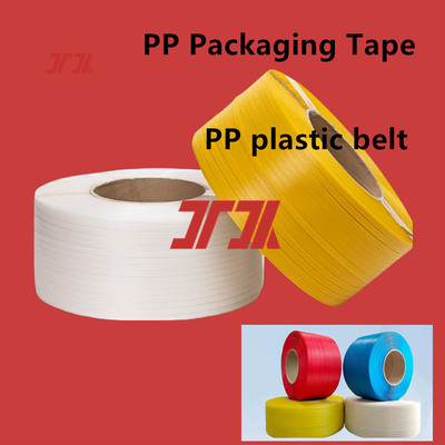 Tape en plastique en PP en gros Tape d'emballage en PP Tape de fixation en PP pour machine à baliser automatique