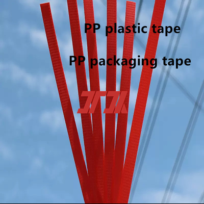 Tape en plastique de 5 à 15 mm en PP en gros Tape d'emballage de PP Tape de fixation de PP pour machine à emballer à grande vitesse
