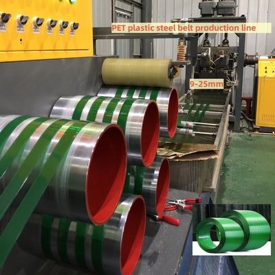 Machine de fabrication de courroies en PET à vis unique de 9 à 25 mm à grande vitesse