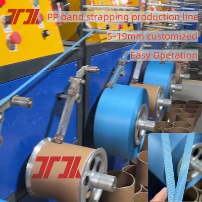 5-19 mm de sangles en PP PET utilisées pour l'emballage manuel ou automatique avec une plus longue longueur et une bonne droiture