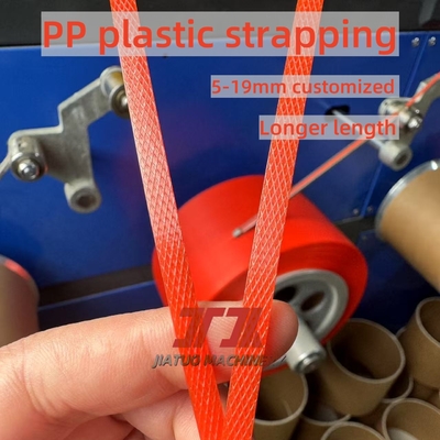 Utilisation manuelle/automatique de la machine Pp bande de sangle Polypropylène plastique rouleaux de sangle 5-19 mm Largeur personnalisée