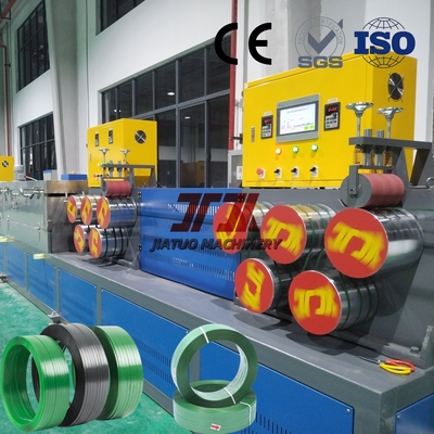 230-850 kg/h Capacité de fabrication de bandes pour animaux de compagnie avec machine à enrouler automatique en plastique