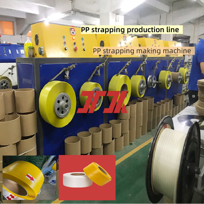 Machine d'emballage ligne de production de cerclage PP équipement de cerclage PP avec largeur 5-19mm