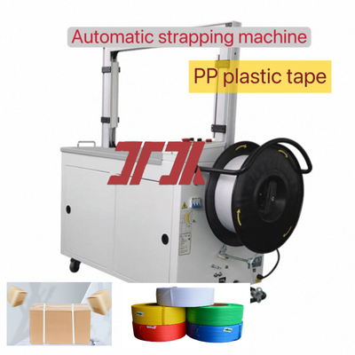 Machines d'emballage 5-15 mm PP Strapping Machine automatique de fixation de sangle Machine de fixation de sangle de bureau avec conception de gantry