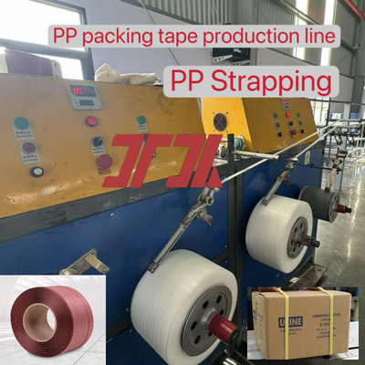 Fabrique personnalisée 5-19 mm ligne de production de sangles en plastique PP à grande vitesse équipement de sangle en PP avec machine d'emballage automatique