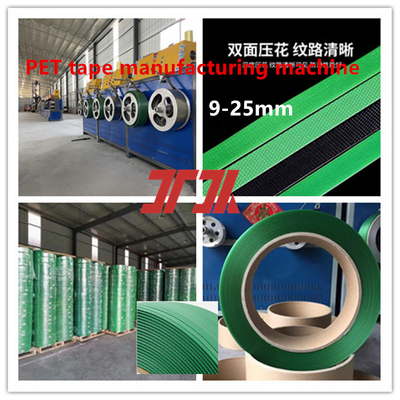 3.5m2 Filtre de la zone de fabrication de la courroie en PET machine avec enrouleur entièrement automatique faire la courroie de résistance forte 350-1300kgf