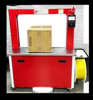 Machine à emballer automatique à grande vitesse avec convoyeur automatique et contrôle de l'épaisseur du ruban
