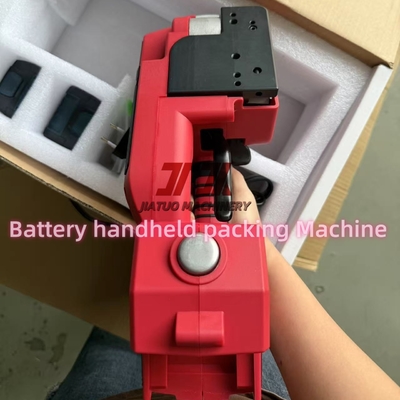 Outil d'emballage de cerclage à batterie portable rechargeable pour sangles en plastique PP PET 14,4 V