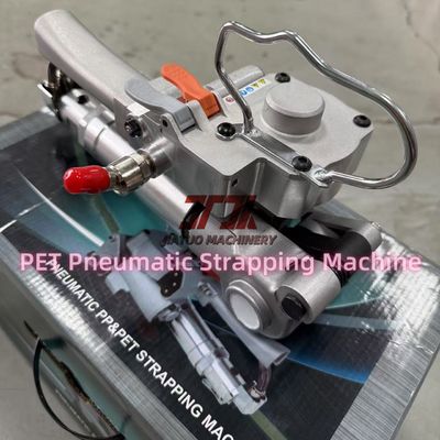 Machine de cerclage pneumatique à fusion thermique PET avec valve réglable