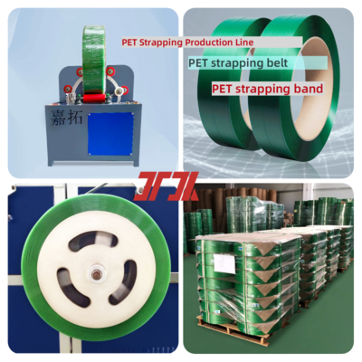 Équipement de production de ceintures en acier en plastique PET système de contrôle PLC machine de fabrication de ceintures PET machine automatique de ceinture pour animaux de compagnie