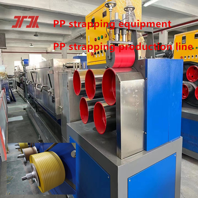 Équipement de cerclage en polypropylène PP 100% PP, cercleuse PP, ligne de production de cerclage PP à grande vitesse, système de contrôle PLC