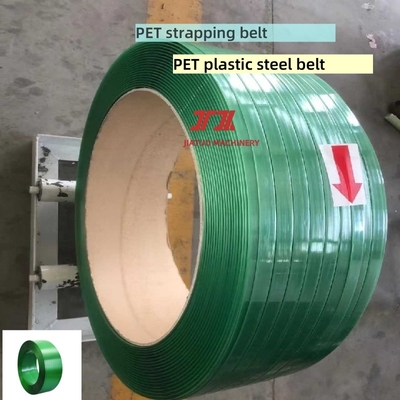 Les bandes en PET plastique d'acier à grande vitesse et les bandes en PET vert pour les machines de bandes portatives