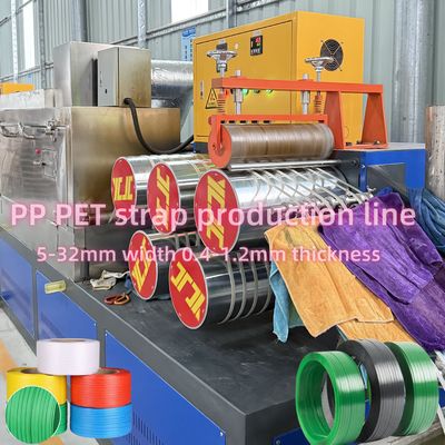 Machine à fabriquer des liens en PP à vis unique avec changeur d'écran non-stop et contrôle PLC