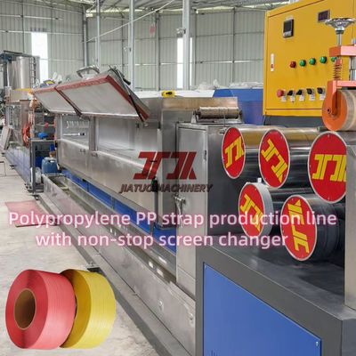 Machine d'extrusion à bande de sangle à vis unique Système d'alimentation automatique