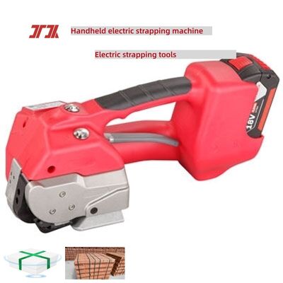 Machine de cerclage électrique portative pour sangle PP PET, outil de cerclage électrique avec batterie au lithium