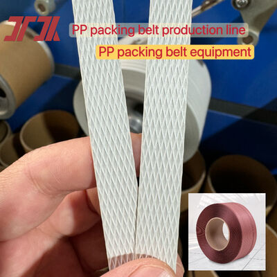 Machine de fabrication de sangles d'emballage en PP, équipement de cerclage en plastique PP de 5 à 15mm