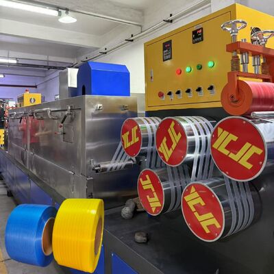 Machine à fabriquer des sangles en PP de 260 kg/H pour l'emballage de boîtes avec changeur d'écran non-stop