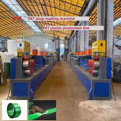 Machine de fabrication de bandes de bandes de PET 9  25 mm Machine de production de ceintures de PET avec système de contrôle PLC.