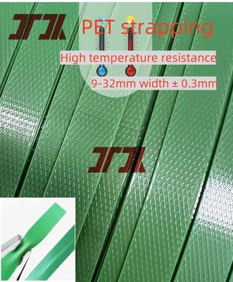 9-32mm PET bande de fixation haute tension avec une bonne stabilité pour la machine de fixation automatique