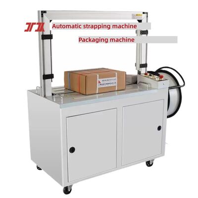 Machine de cerclage entièrement automatique à grande vitesse, fonctionnement intelligent en un clic avec écran PLC