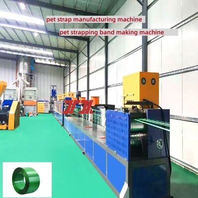 Machine de fabrication de sangles PET, équipement de production de cerclage PET avec sortie d'extrusion de 200 à 600 kg/h