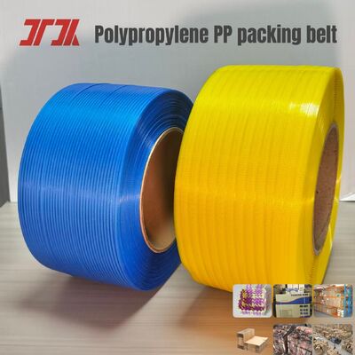 5-19 mm de ruban adhésif plastique en PP, ceinture d'emballage, utilisation pour la machine automatique d'emballage