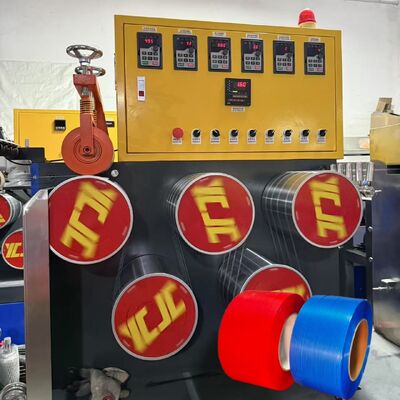 Équipement de production de courroies d'emballage en PP de haute efficacité de 5 mm Machine de fabrication de courroies en PP avec contrôle automatique