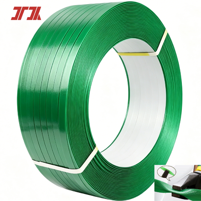 Largeur personnalisée 9-32 mm bande de fixation en PET avec 200-1300 kgf résistance à la tension et surface en relief