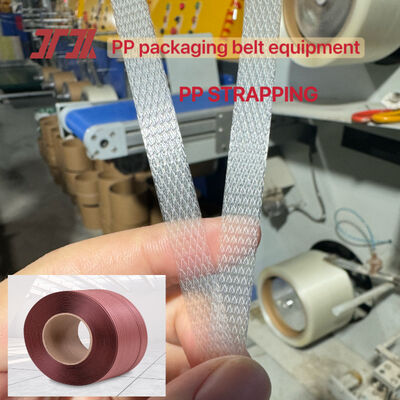 Ligne de production de sangles en PP à grande vitesse, machine de fabrication de sangles en PP de 5 mm, avec une puissance d'extrusion de 100 à 600 kg/h