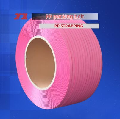 100% polypropylène PP ceinture d'emballage 5 mm PP courroies d'emballage pour les machines à attacher automatiquement