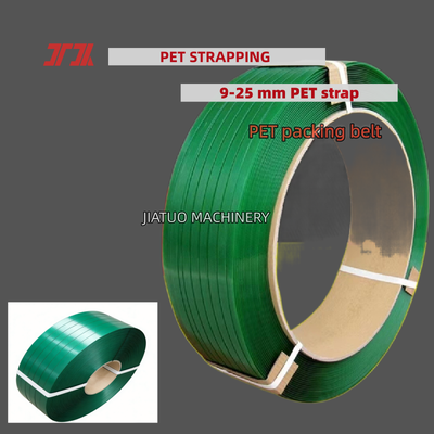 Ceinture d'emballage automatique de 12 mm en PET pour la production de flocons de bouteilles en PET à 100% ou de matières broyées