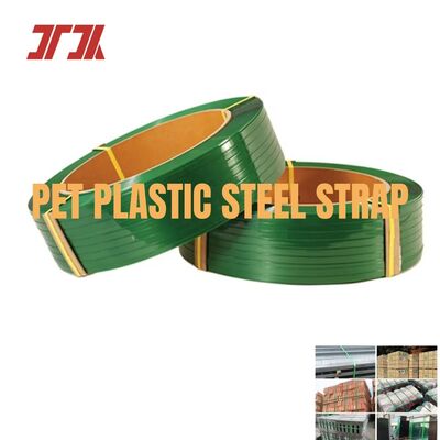 9-32 mm Ceinture d'emballage en plastique pour animaux de compagnie à surface en relief lisse pour l'emballage de fret lourd