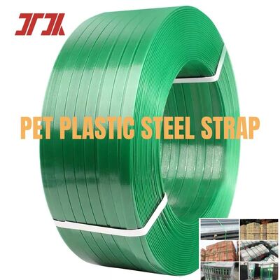 9-32 mm Ceinture d'emballage en plastique pour animaux de compagnie à surface en relief lisse pour l'emballage de fret lourd